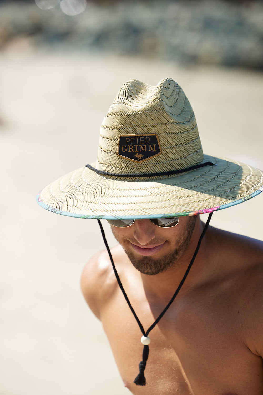 Waikiki Straw Lifeguard Hat Doba
